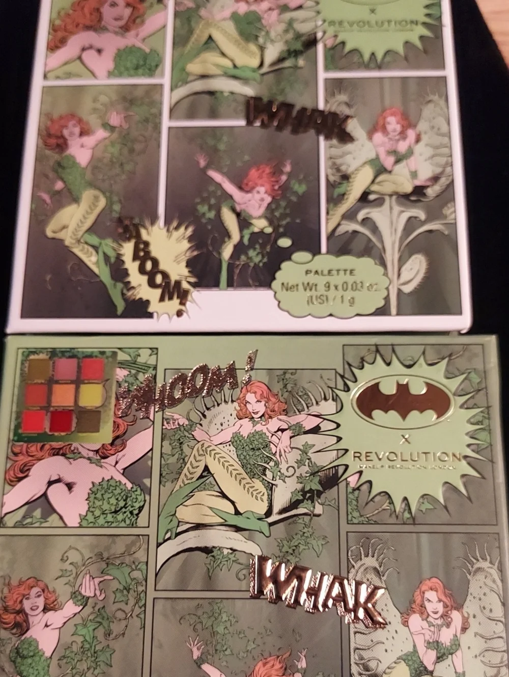 Revolution Poison Ivy Comic Art Face Palette -Also Summer Sunrise BN